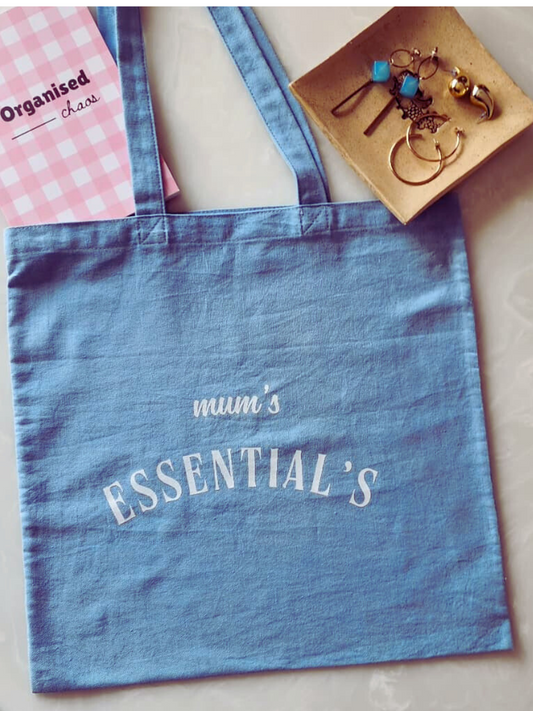 Mum's Essentials tote bag