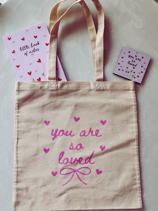 You are so loved tote bag