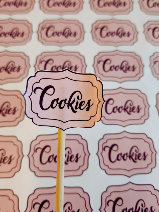 Cookie sticker