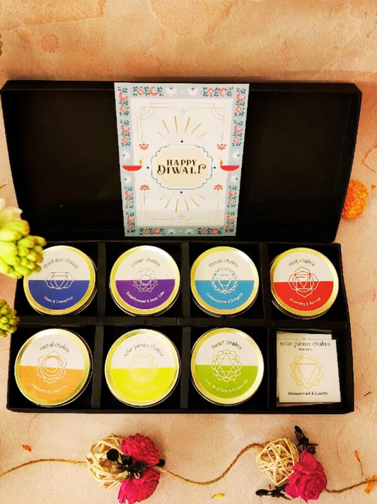 Seven Chakra Scented Candle Box