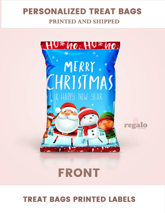 Merry Christmas Chip Bag