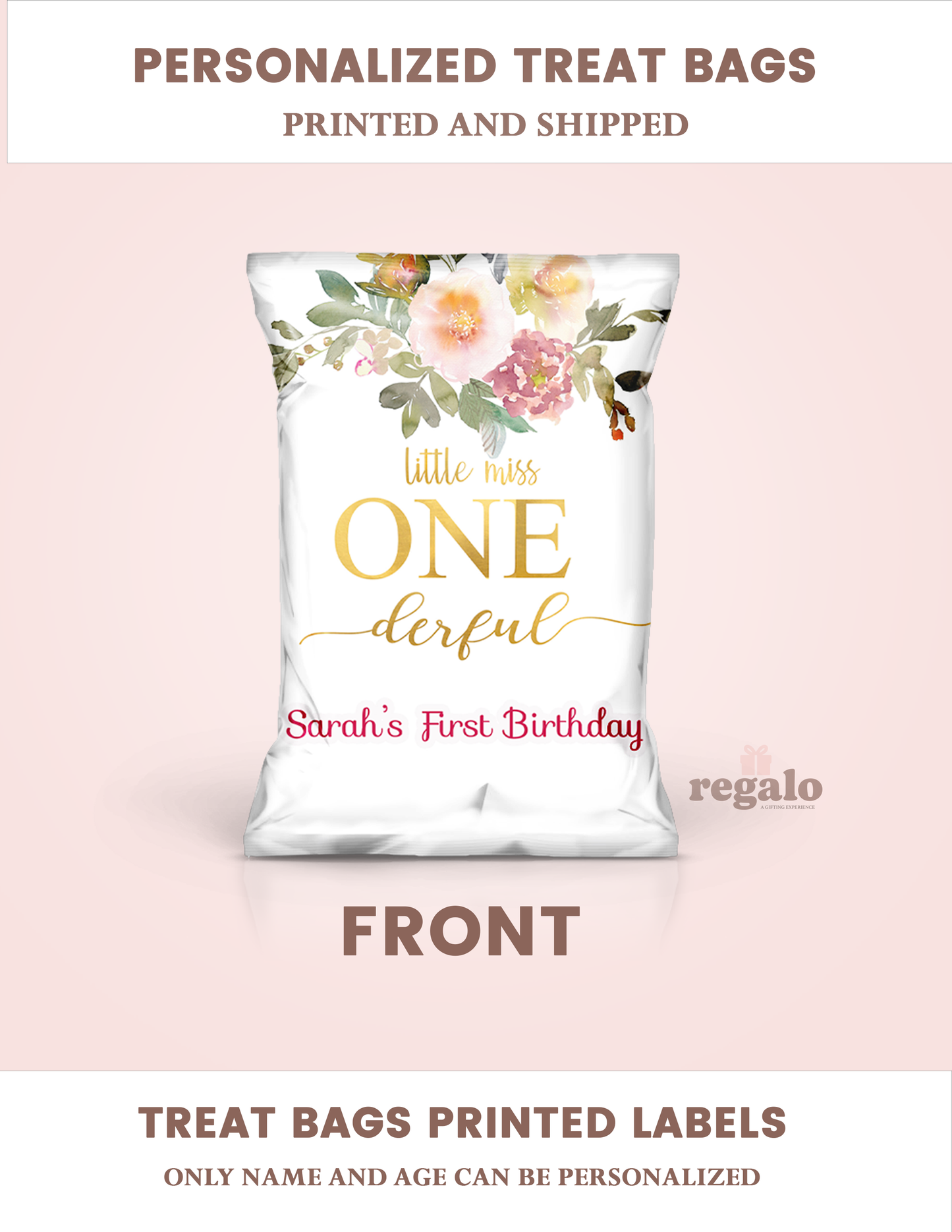 Little Miss Onederful Chipbag