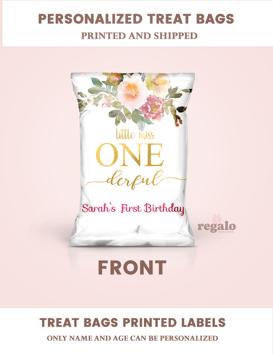 Little Miss Onederful Chipbag