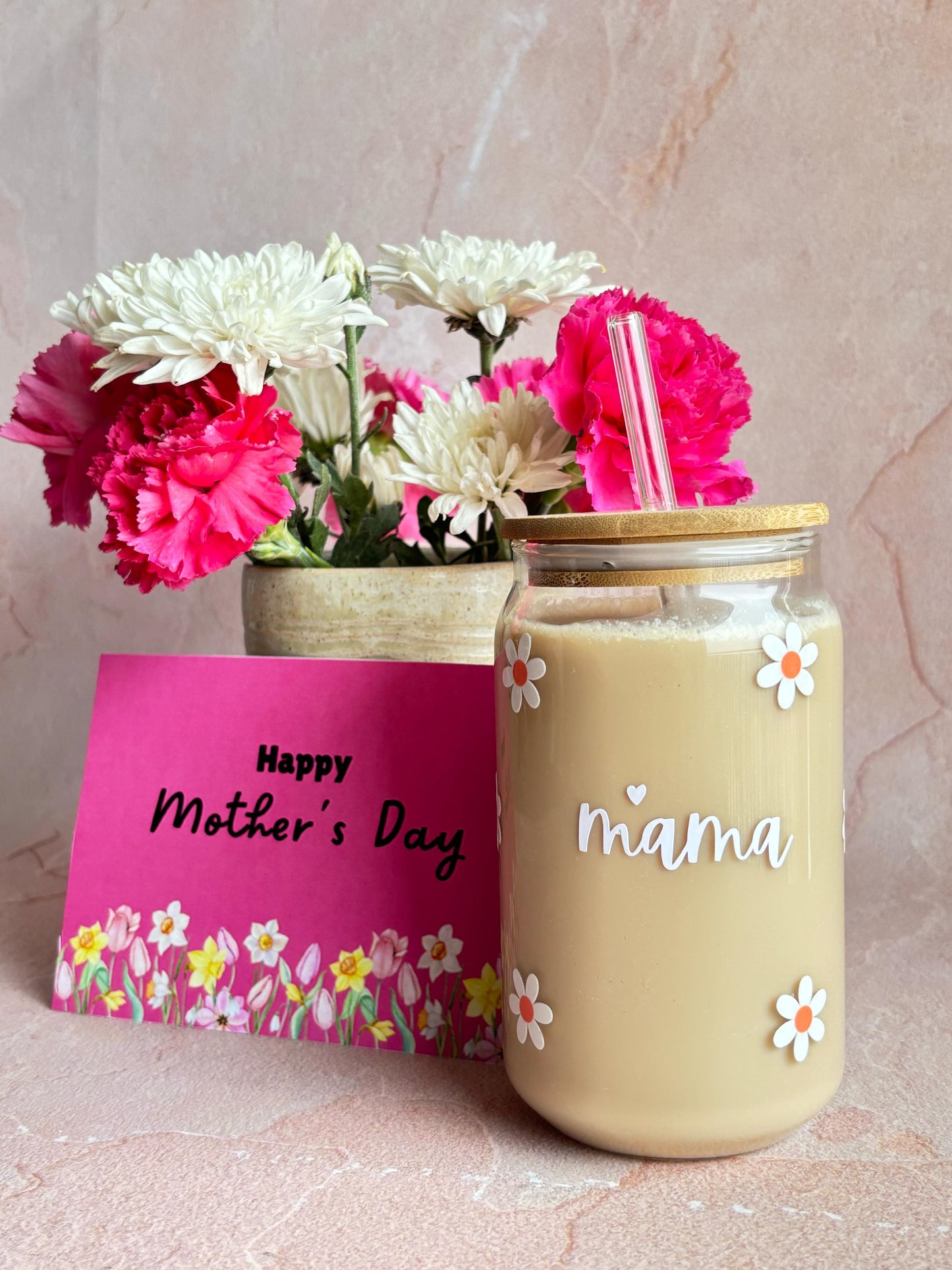 The "Mama's Day" Daisy Tumbler